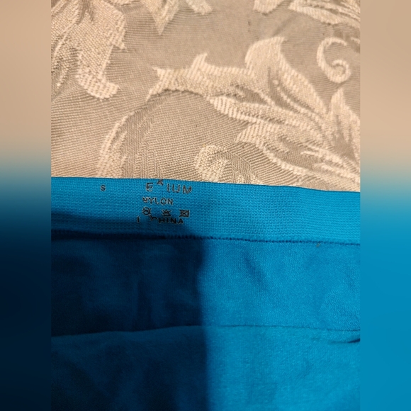🦚🩵🦚 Splendid Vintage Deadstock Turquoise Cyan Seamless Microfiber Panties - S - Picture 3 of 8